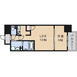 ブリリアントジュネス本町の物件間取画像